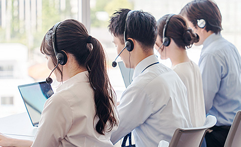 同時着信に対応できる「キューイング機能」